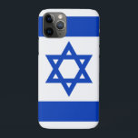 israël iPhone 11 pro hoesje<br><div class="desc">Vlag van Israël. Op 28 oktober 1948, vijf maanden na de vestiging van het land, werd de vlag van Israël (Hebreeuws: ד אג, Aragel: י, Alam Isra'īl) aangenomen. Het toont een blauwe ster van David op een witte achtergrond, tussen twee horizontale blauwe strepen. De blauwe strepen zijn bedoeld om de...</div>