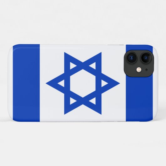 Israël Case-Mate iPhone Case (Achterkant (horizontaal))