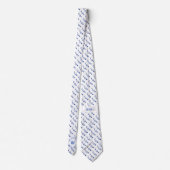 ISRAEL Christian Scripture Monogram Flag Stropdas (Achterkant)