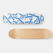 Israel Collage Persoonlijk Skateboard (Horizontaal)