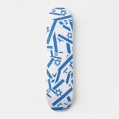 Israel Collage Persoonlijk Skateboard (Voorkant)