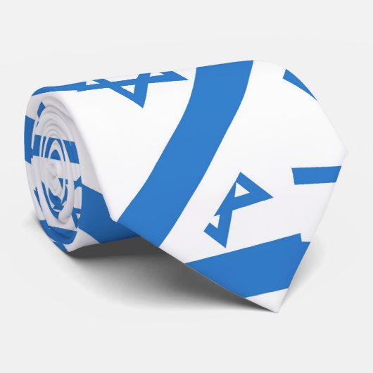 Israel Collage Stropdas (Opgerold)