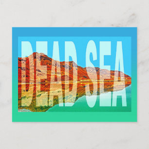 israel dode zee briefkaart