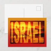israel dode zee  briefkaart (Voorkant / Achterkant)