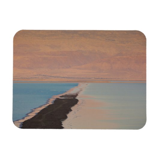 Israël, Dode Zee, Ein Bokek, Dode Zee, schemering Magneet (Horizontaal)