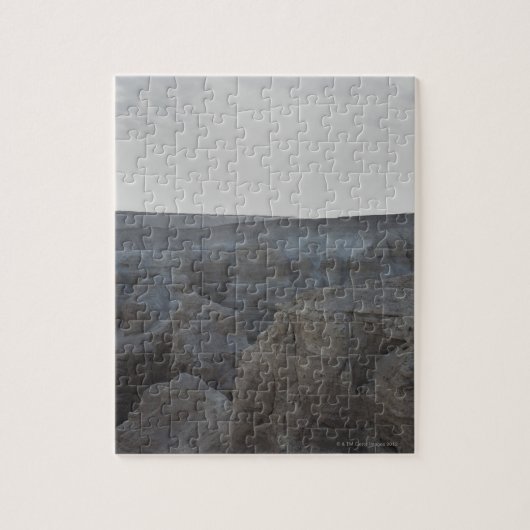 Israël, dodelijk Zee, rotsformaties Legpuzzel (Verticaal)