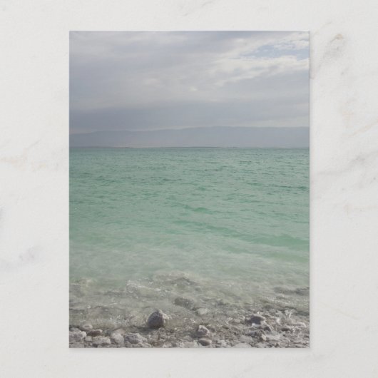 Israël, dodelijk Zee, seizoenscape Briefkaart (Voorkant)