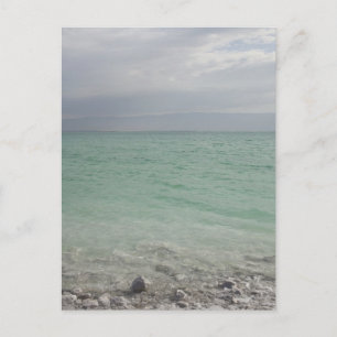 Israël, dodelijk Zee, seizoenscape Briefkaart