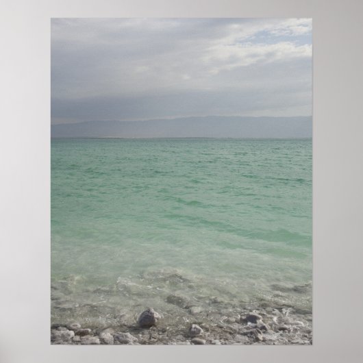 Israël, dodelijk Zee, seizoenscape Poster (Voorkant)