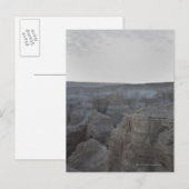 Israël, Dood Zee, rotsvormingen Briefkaart (Voorkant / Achterkant)