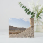 Israel, Dood Zee, woestijnlandschap Briefkaart (Staand voorkant)