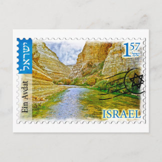 Israël een slaaf briefkaart