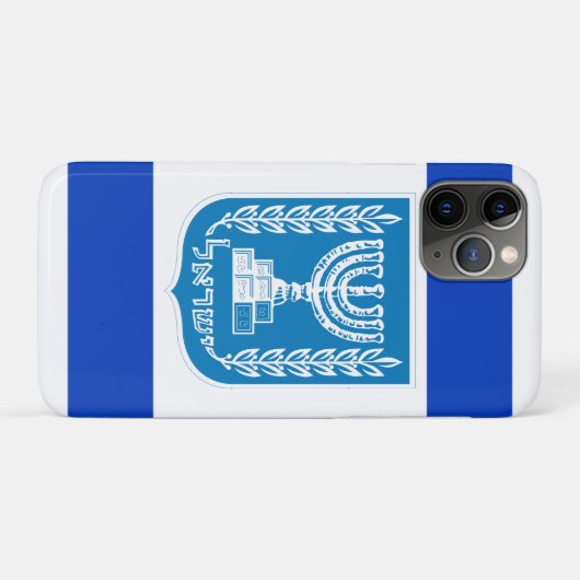 israel embleem Case-Mate iPhone case (Achterkant (horizontaal))