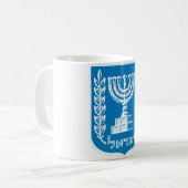 israel embleem koffiemok (Voorkant links)