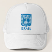 israel embleem trucker pet (Voorkant)