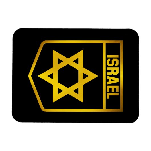 Israel Emblem Magneet (Horizontaal)