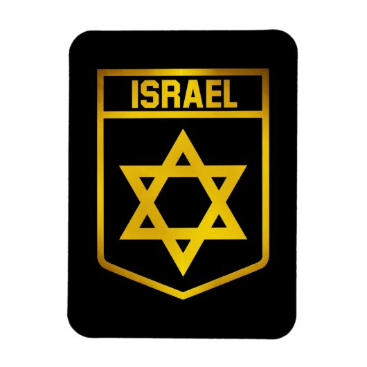 Israel Emblem Magneet (Verticaal)