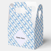 Israël en de Israëlische vlag met Jouw naam Bedankdoosjes (Geopend)