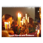 Israël en de Joodse Feast en Seizoenen Kalender (Hoes)