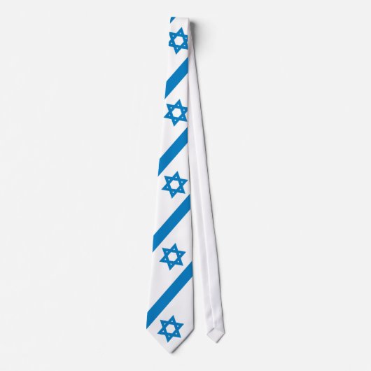 Israel Fahne flag Stropdas (Voorkant)