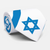 Israel Fahne flag Stropdas (Opgerold)