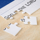 ISRAEL FLAG | Blessed Nation | Star of David Legpuzzel (Zijkant)