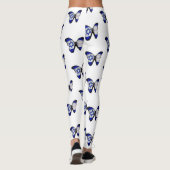 Israel Flag Butterfly Leggings (Achterkant)