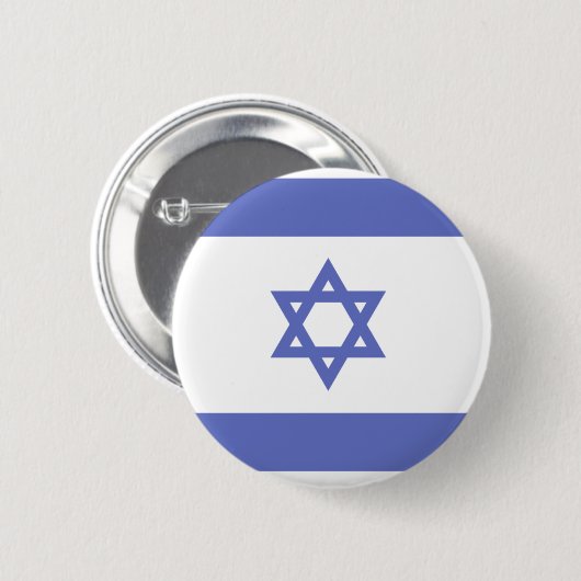 Israel Flag Button (Voorkant /achterkant)