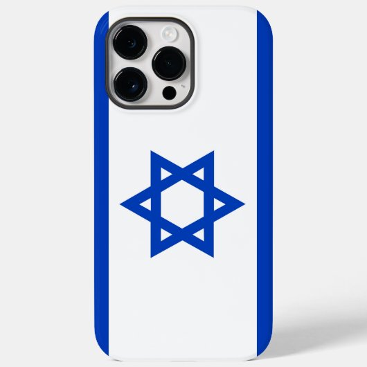 Israel Flag Cell Phone Case (Achterkant)