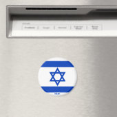 Israel Flag Charming Patriotic Magneet (Insitu (Vaatwasser))