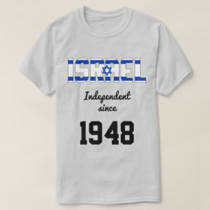 Israel Flag Independence Celebration T-shirt