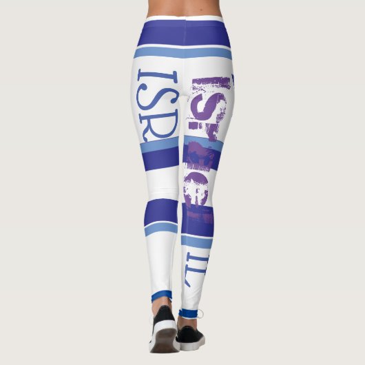 ISRAËL FLAG LEGGINGS HAVIC ACD (Achterkant)
