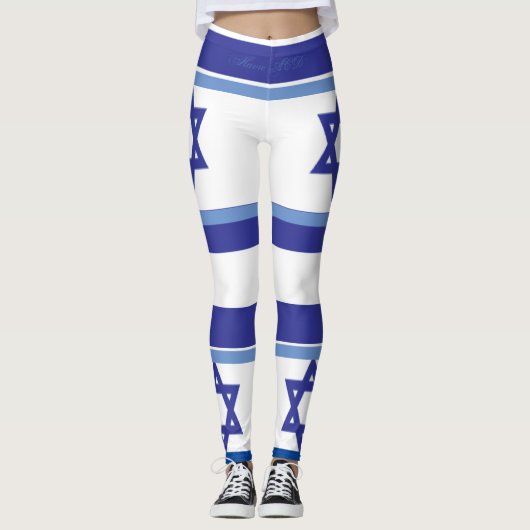 ISRAËL FLAG LEGGINGS HAVIC ACD (Voorkant)