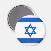Israel Flag Magnet (Voorkant / Achterkant)