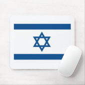 Israel Flag Mousepad Muismat (Met muis)