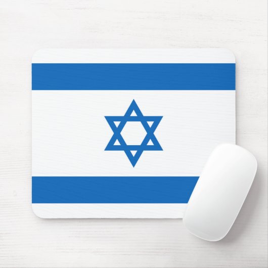 Israel Flag Mousepad Muismat (Met muis)