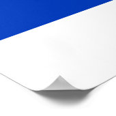Israel flag poster (Hoek)
