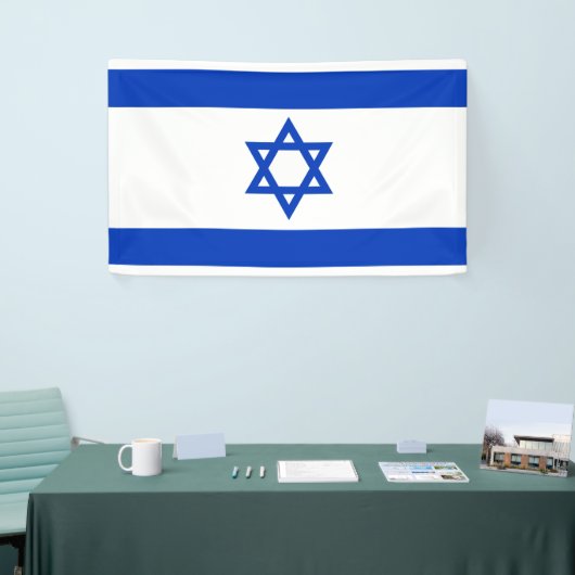 Israel flag  spandoek (Beurs)
