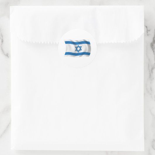 Israel Flag Sticker (Tas)