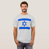Israel Flag T-Shirt (Voorkant volledig)