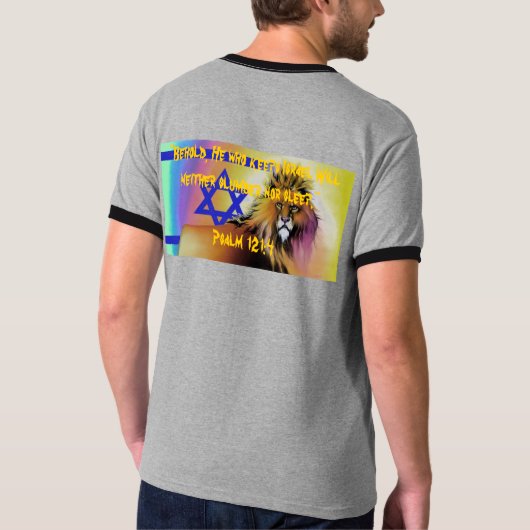 ISRAEL FOREVER T-SHIRT (Achterkant)