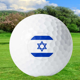 Israel Golf Balls, Israel Flag Golfers / Patriots Golfballen