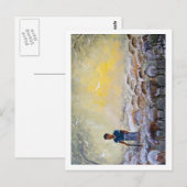 Israel Good Shepherd, verfreproductie. Briefkaart (Voorkant / Achterkant)