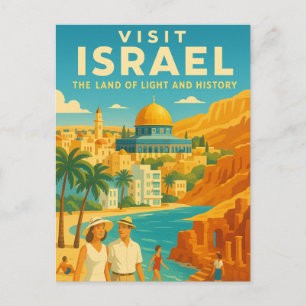 Israël – Het Land van Licht en Geschiedenis Briefkaart
