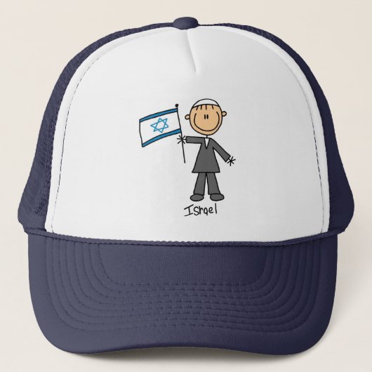 Israël Hoed Trucker Pet (Voorkant)