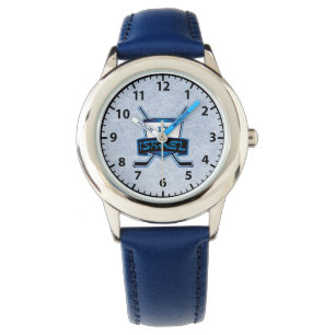 Israel Ice Hockey Logo polshorloge Horloge