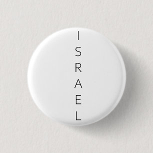 Israël. Ik hou van Israël Ronde Button 3,2 Cm