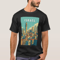 Israël Illustratie Reis Kunst Vintage