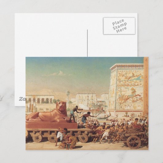 Israël in Egypte Briefkaart (Voorkant / Achterkant)