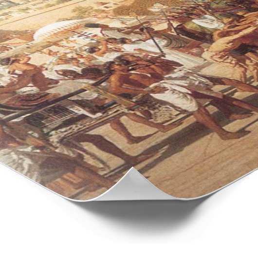 Israël in Egypte Poster (Hoek)